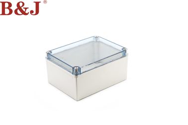 IP68 Plastic Electrical Enclosure Boxes Screw Type With Transparent Lid