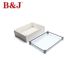 Clear Cover ABS Plastic Electrical Enclosure Boxes With Mounting Plate
